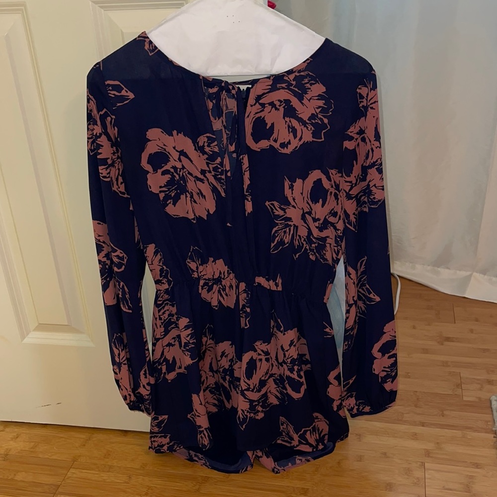 EVERLY Floral Romper